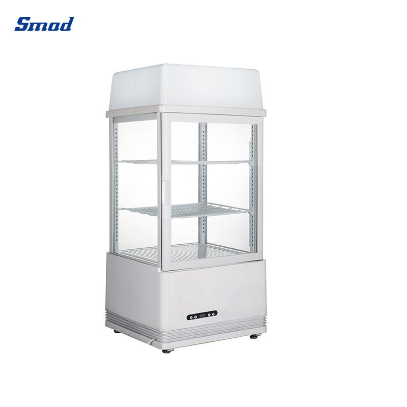 Smad Glass Door Coca Cola Mini Fridge with Double-layer Glass