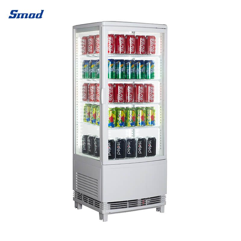 
Smad Glass Door Coca Cola Mini Fridge with Internal ceiling light