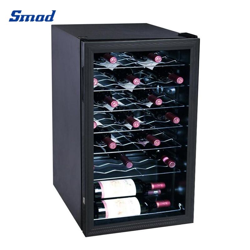 Smad Freestanding Wine Cooler Fridge with 35 Bottles