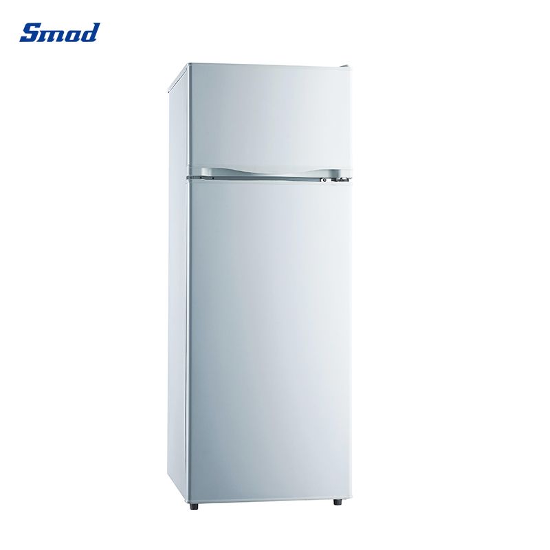 
Smad 260/138L Top Freezer Solar Powered Fridge with Cabinet lighting lamp