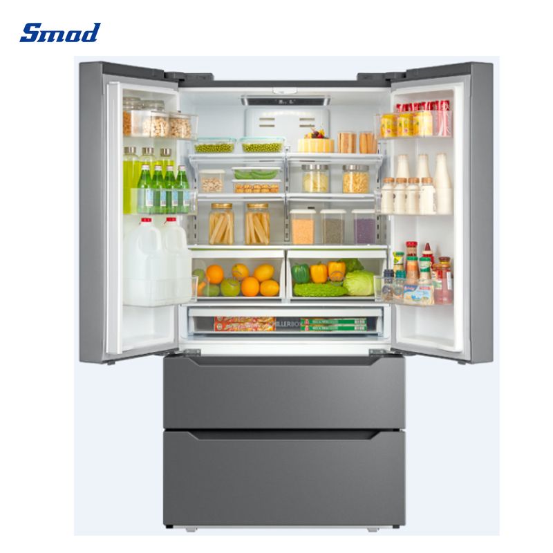 Smad 23 Cu. Ft. Counter Depth French Door Refrigerator with Inverter compressor