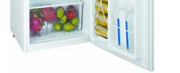 
Smad Single Door Mini Fridge with crisper drawer