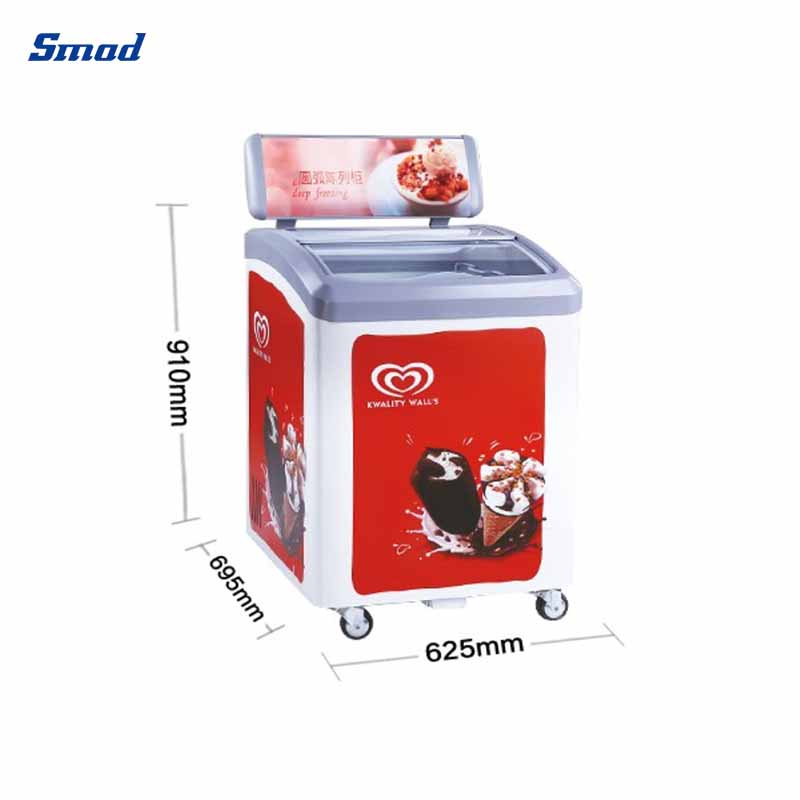 
Smad Ice Cream Cooler with CE, CB, ETL certification 