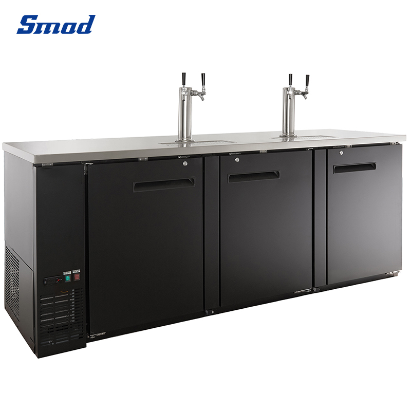 
Smad 916L 3 Door Direct Draw Beer Dispenser with Embraco compressor