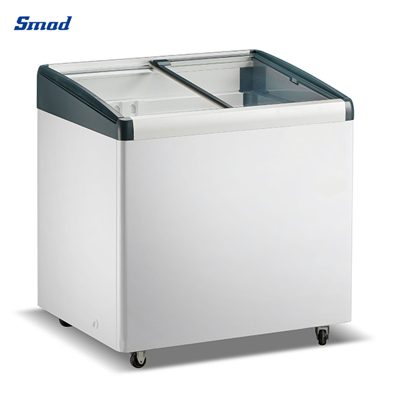 
Smad Ice Cream Display Fridge with Injection Molded Lid Shell