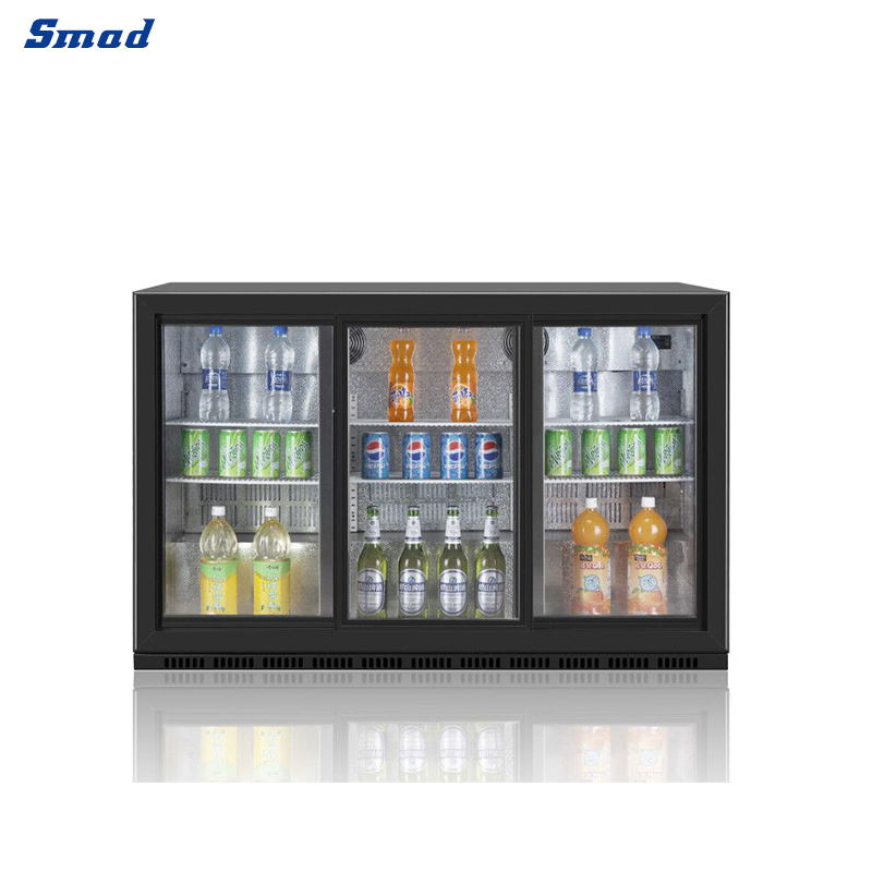 
Smad 185L 2/3 Door Back Bar Cooler with Whole stainless steel door frame