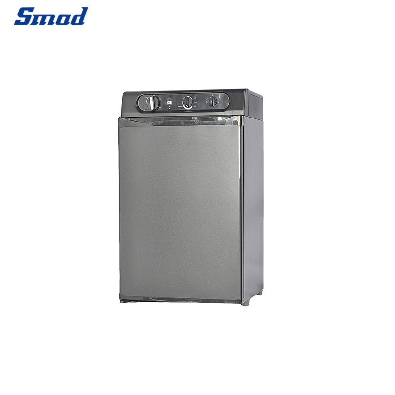 Smad 1.9 Cu. Ft. compact gas refrigerator with Top Mounted Control Panel