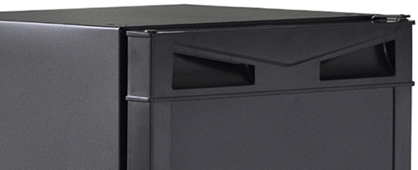 
Smad 40L Black Freestanding Gas/Propane Fridge with Reversible door