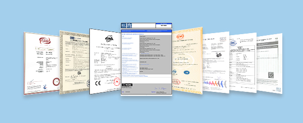 
Smad has certificates of CB, CE, ETL, SAA, SASO and so on