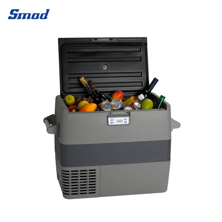 
Smad 1.8 Cu. Ft. AC / DC 2 in 1 Portable Car Fridge Freezer with electronic temperature control