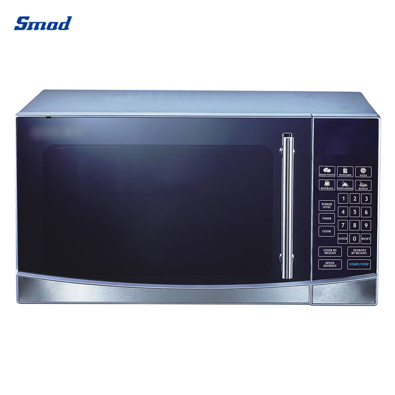 
Smad 0.7/0.9 Cu. Ft. Stainless Steel Countertop Microwave with 6 Auto-Cook Programs