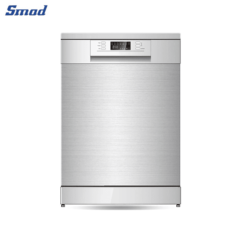 
Smad White Freestanding Dishwasher with with 6 Washing Programs