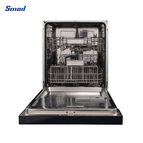 
Smad 24″ Front Control Semi Built-in Dishwasher with 6 Wash Cycles