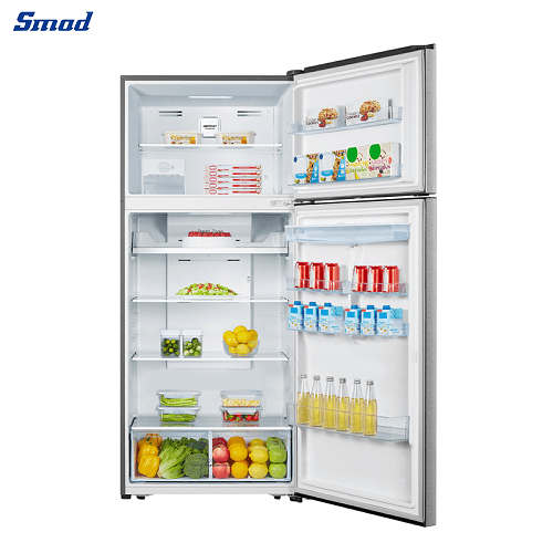 
Smad 552L Frost Free Top Freezer Fridge Freezer with Fast Freezing