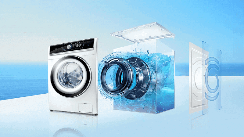 Smad Direct Drive 10Kg Front Loader Washing Machine with BLDC Inverter Motor