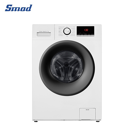 Smad 6Kg Automatic Front Loader Washing Machine with 15 Washing Programs