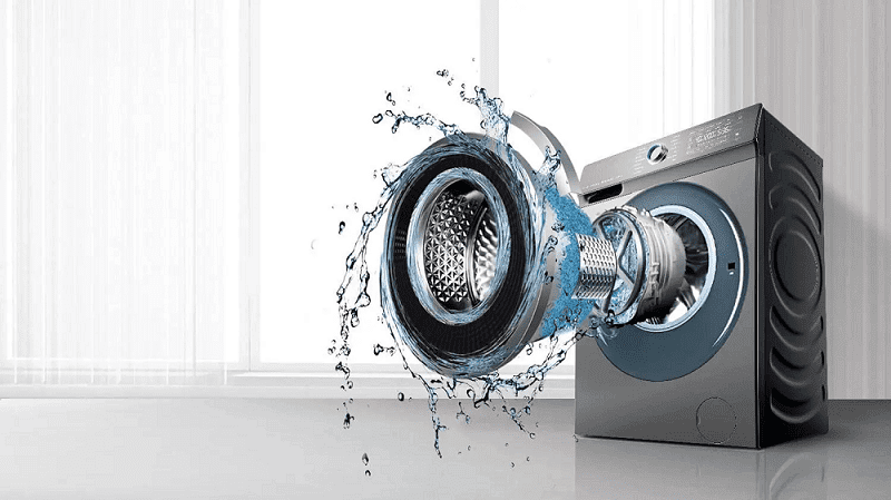 Smad Stackable Washer Dryer Combo with Power Jet Wash