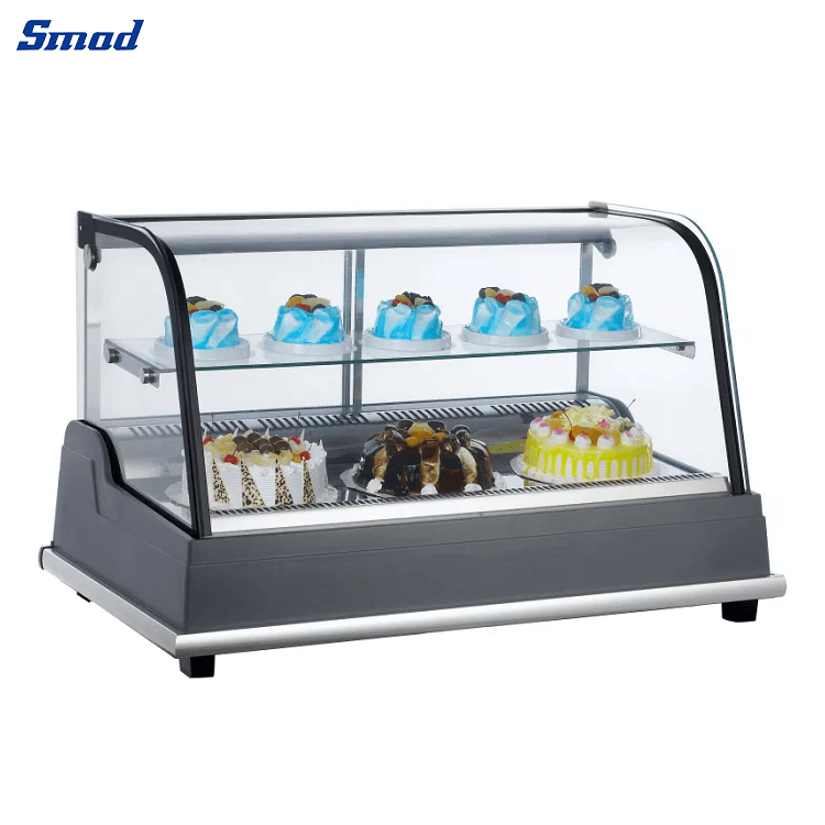 Smad Countertop Pastry Display Fridge with Internal LED illumination