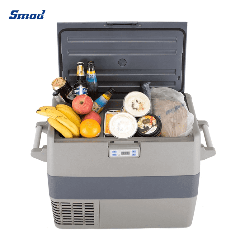 
Smad 1.8 Cu. Ft. AC / DC 2 in 1 Portable Car Fridge Freezer with Built-in LED indicator