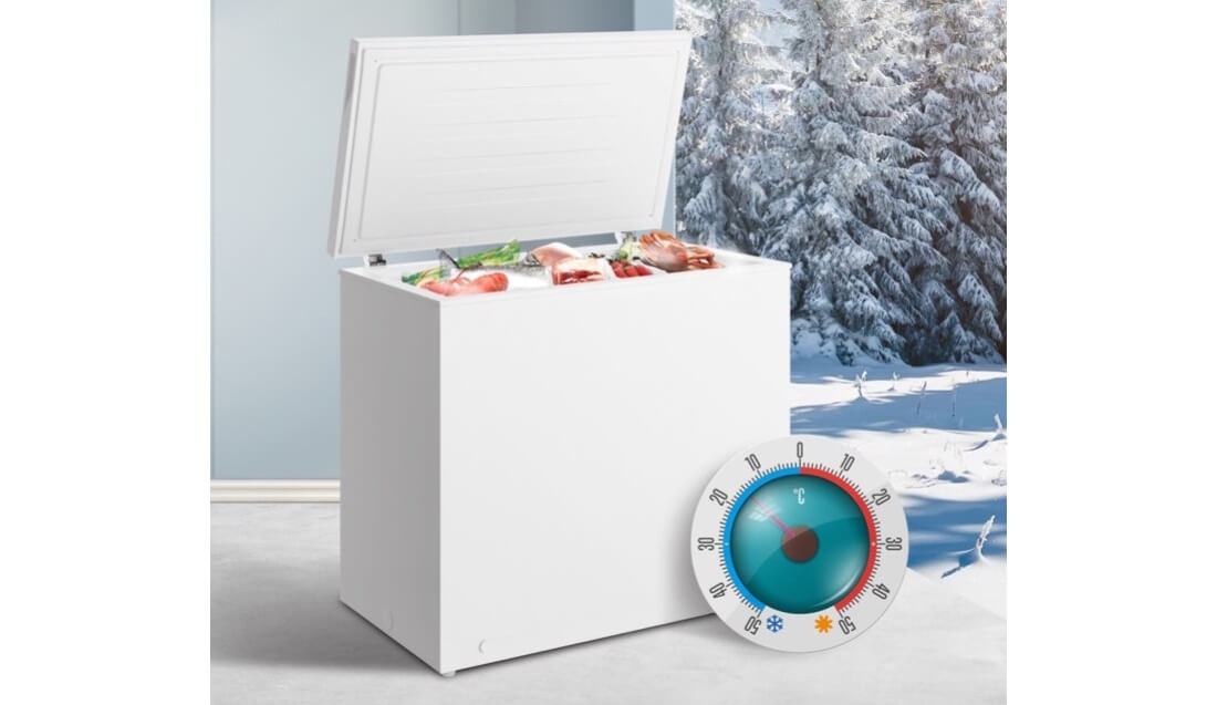 
Smad 100 Litre White Chest Freezer with Winter Security