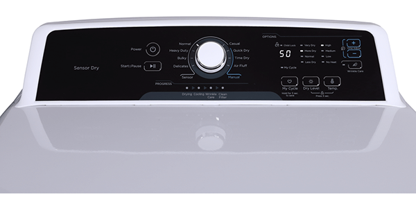 
Smad Front Load Gas / Electric Dryer with Sensor Dry technology