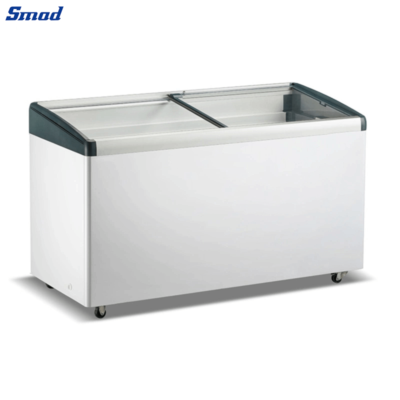 
Smad Ice Cream Display Fridge with White Case Liner