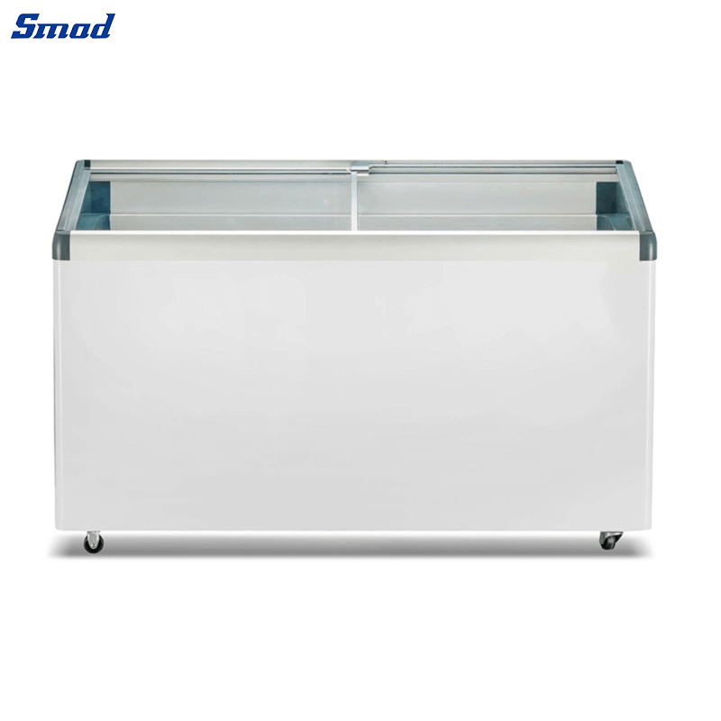 
Smad Ice Cream Display Fridge with Sliding door flat glass