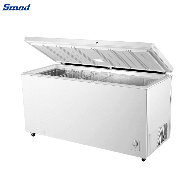 
Smad Large Double Door Chest Freezer with Hovering Door