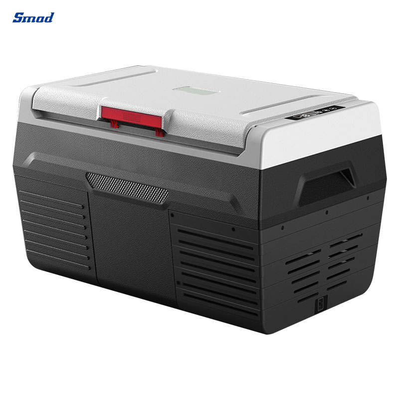 
Smad 1.8 Cu. Ft. DC 12/24V Portable Car Refrigerator with Dual Zone