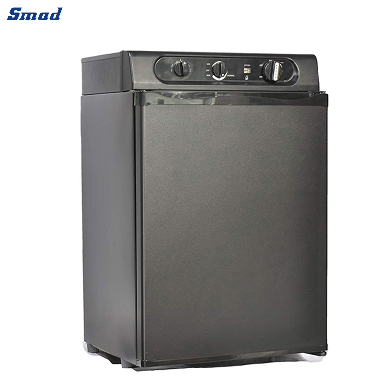 Smad 40L Gas 3 Way Powered Fridge for Camper with Adjustable Thermostat